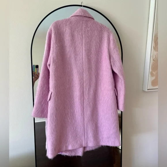 ASOS Soft Pink Teddy Jacket - Picture 5 of 6